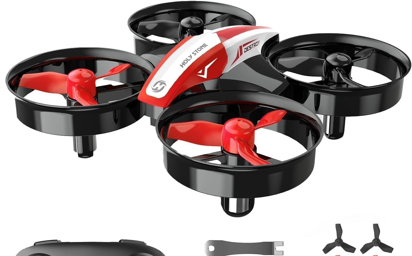 Holy Stone HS210 Mini Drone RC Quadcopter Drone for Kids and Beginners RC Helicopter Airplane with Automatic Library, Flip 3D, Headless Mode and Extra Batteries Toys for Boys and Girls
