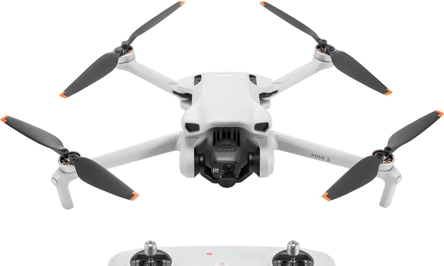 DJI Mini 3 (with DJI RC) – Mini Drone with Lightweight Foldable Camera with 4K HDR Video, 38 Minutes Runtime, Native Vertical Shooting and Smart Functions, C0