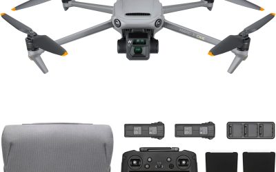DJI Mavic 3 Cine Premium Combo Drone with Hasselblad Camera, CMOS 4/3, 5.1K Video, Omnidirectional Obstacle Detection, 46min Flight Time, 15km Video Transmission, with DJI RC Pro, 2 Extra Batteries
