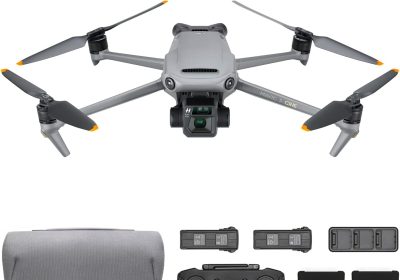 DJI Mavic 3 Cine Premium Combo Drone with Hasselblad Camera, CMOS 4/3, 5.1K Video, Omnidirectional Obstacle Detection, 46min Flight Time, 15km Video Transmission, with DJI RC Pro, 2 Extra Batteries