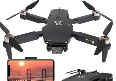 Brushless Drone with Adult Camera Obstacle Avoidance Function Adjustable Lens Wind Protection One Touch Take-off / Landing Altitude Mini Drones Foldable RC TT19