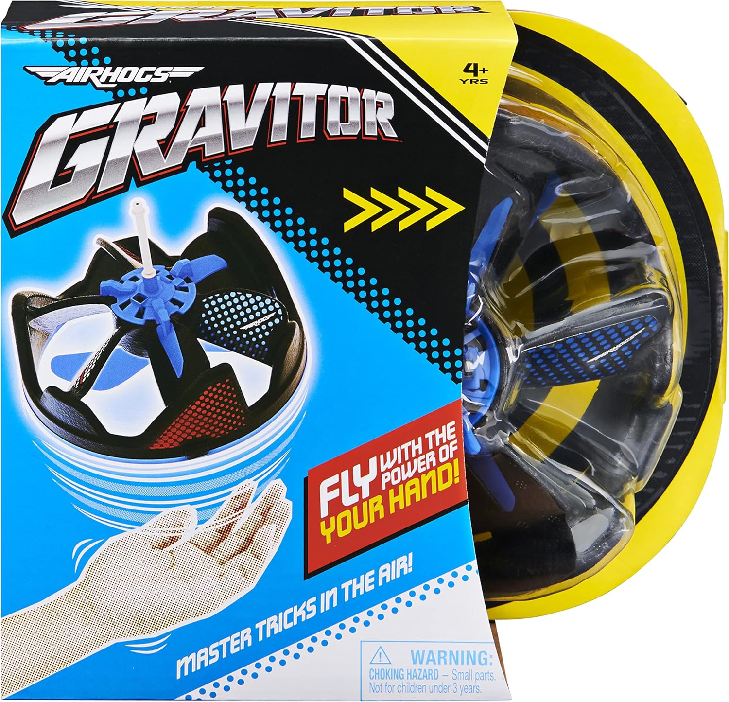 Air Hogs GRAVITOR 6060471 USB Rechargeable Flying Toys Stunt Stick for Children 4 Years and Up