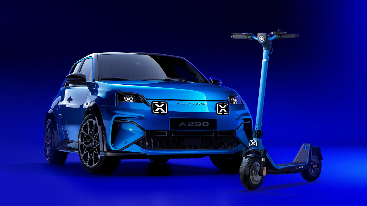 Alpine e Yeep.me insieme per una nuova gamma di monopattini: potenti e con stile Alpine electric