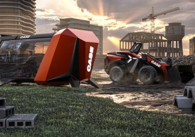 La ruspa elettrica che si guida da remoto