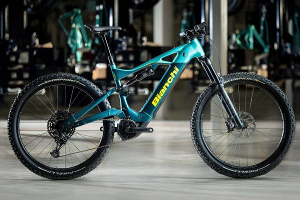 E-Vertic FX, la nuova e-bike trail di Bianchi è bella e con caratteristiche migliorate