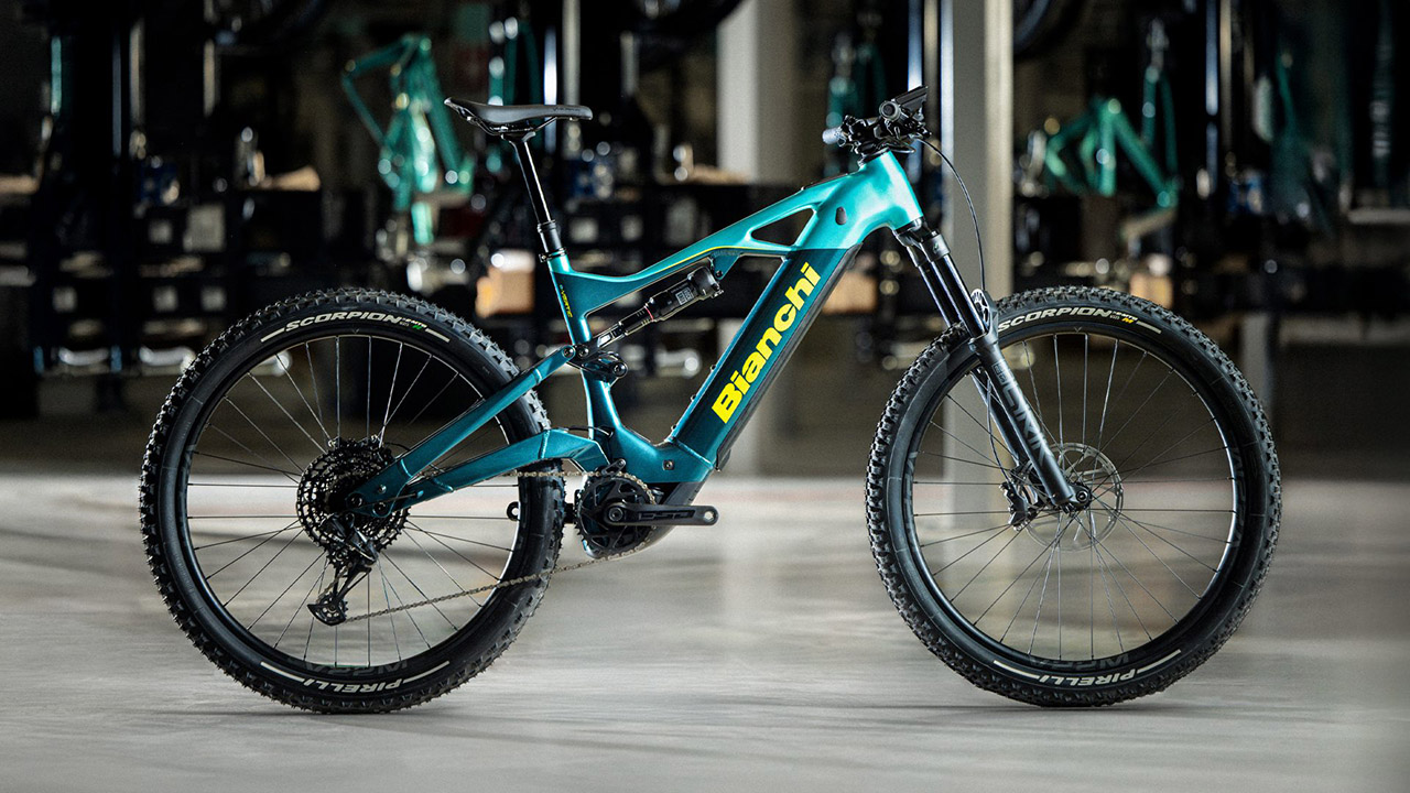 E-Vertic FX, la nuova e-bike trail di Bianchi è bella e con caratteristiche migliorate