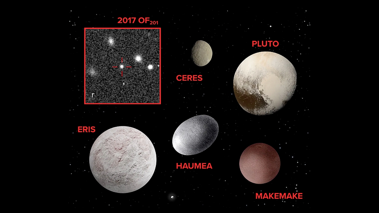 Il Sistema Solare potrebbe avere un nuovo pianeta nano: si chiama 2017 OF201