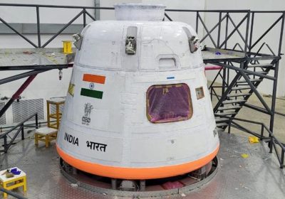 Il primo test con equipaggio della navicella indiana Gaganyaan di ISRO sarà nel 2027