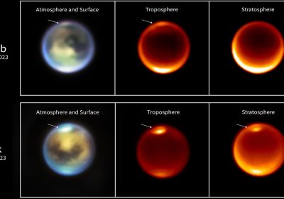 Il telescopio spaziale James Webb e il telescopio Keck II hanno individuato nubi di etano e metano su Titano