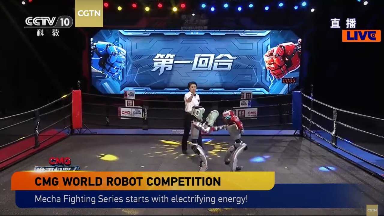 In Cina il primo incontro di kickboxing tra robot umanoidi. Ecco il match completo su YouTube