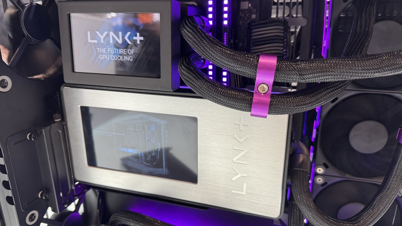 LYNK+: il nuovo sistema di raffreddamento a liquido trasforma la scheda video in un grosso display
