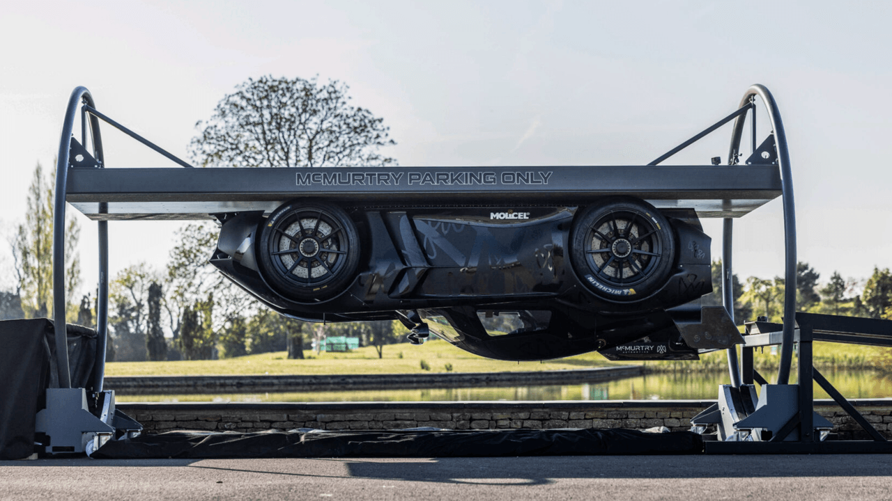 McMurtry Spéirling, come funziona l’auto che può viaggiare a testa in giù