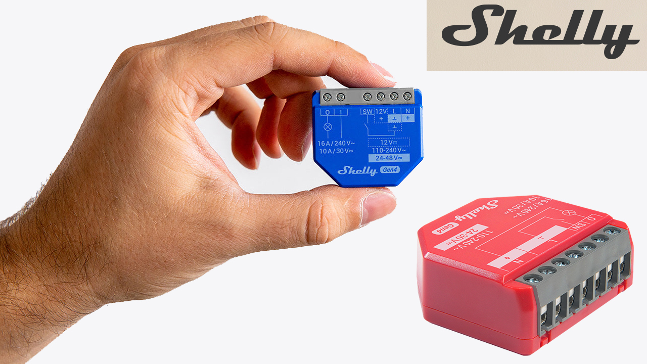 Mini ma completi: i nuovi Shelly Gen4 arrivano con monitoraggio energetico integrato