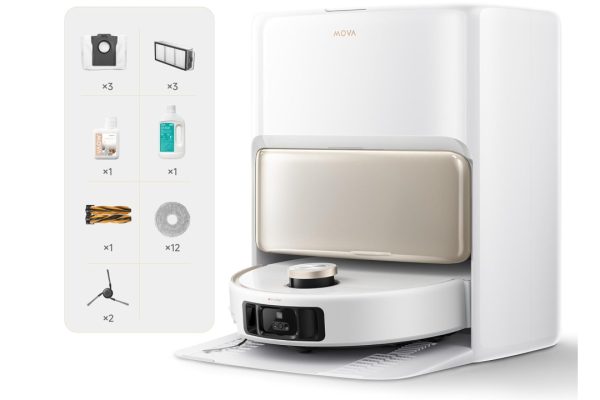 Mova V50 Ultra Complete in offerta a -260€ sul prezzo di listino: 24.000 Pa, lavaggio con acqua calda e gestione intelligente