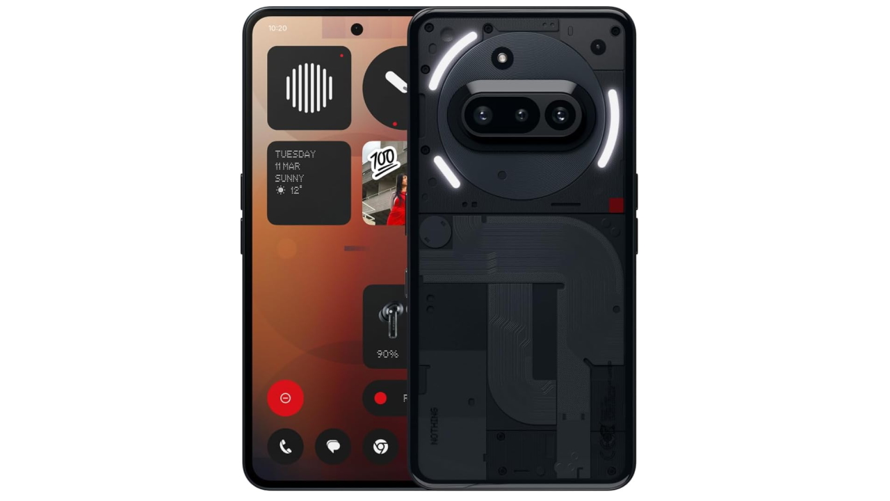 Nothing Phone (3a) in offerta a poco più di 300€: display flessibile, fotocamera da 50 MP e ricarica da 50W in un design innovativo