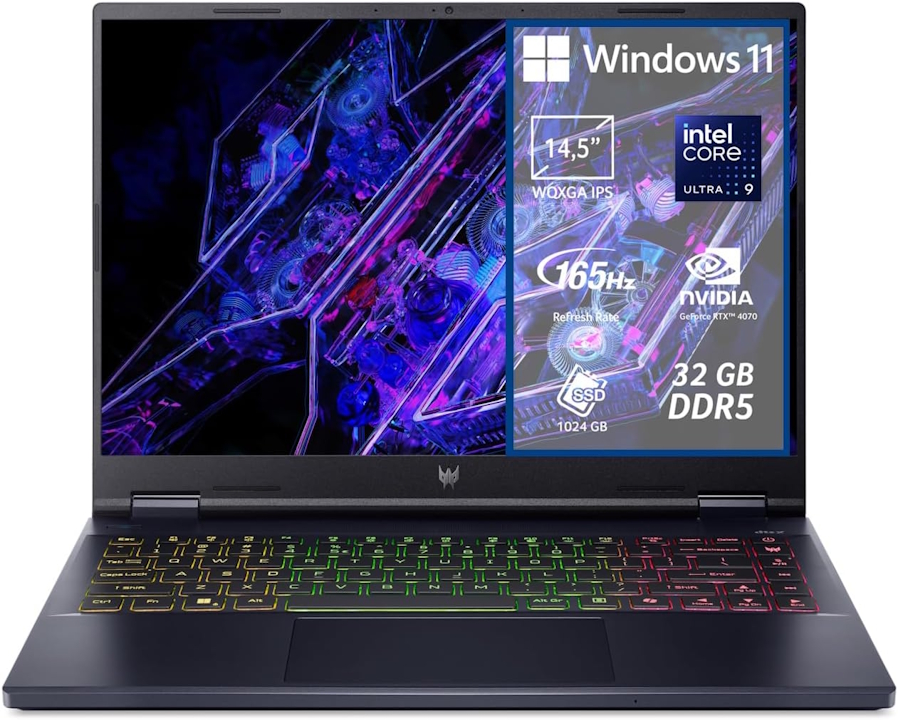 Portatile gaming scontato di 300€: un mostro con 14,5'' 3072×1920 pixel 165 Hz, 32GB RAM, Core Ultra 9 185H e NVIDIA GeForce RTX 4070