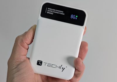 Power Bank Wireless Magnetica 3 in 1 TECHly: ricarica rapida comoda anche in movimento