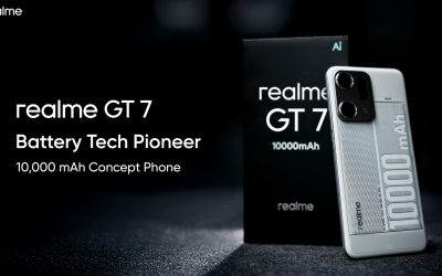 Realme mostra a tutti il concept phone con batteria da 10.000 mAh e ricarica lampo da 320W
