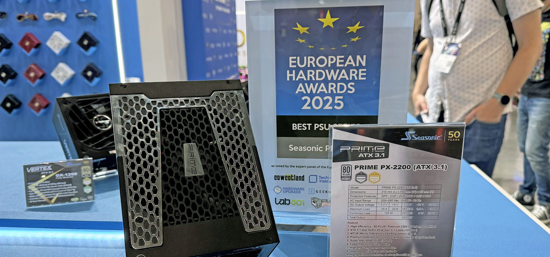 Seasonic al Computex 2025: alimentatori sempre più potenti per l'IA