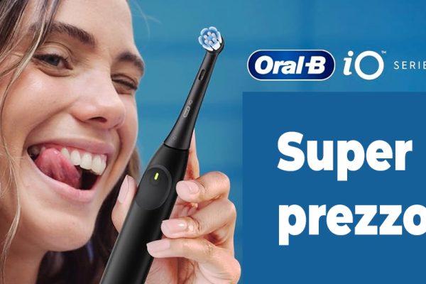 Super prezzi per Oral-B IO 2 e IO 3, 49€ e 59€: fate in fretta, costano veramente poco