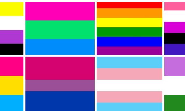 Le bandiere dell’orgoglio lgbt+, spiegate