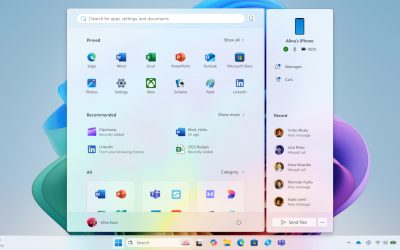 Windows 11, il nuovo Menu Start è in arrivo insieme a molte altre novità