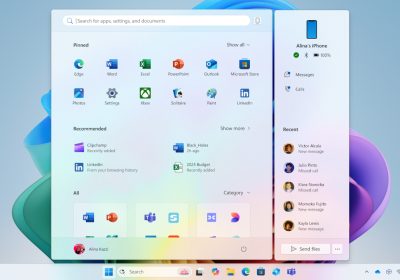 Windows 11, il nuovo Menu Start è in arrivo insieme a molte altre novità