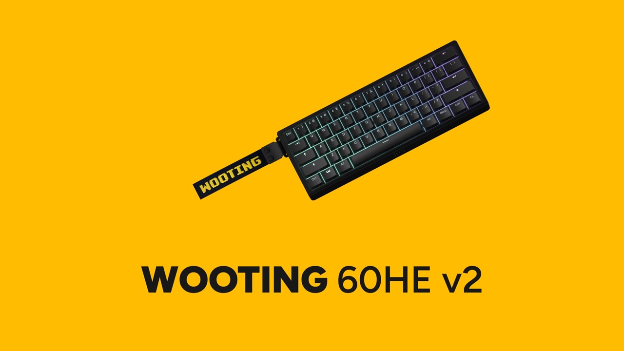 Wooting 60HE v2: la tastiera competitiva per eccellenza migliora ulteriormente