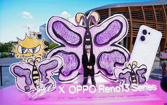 Pop-up store di OPPO e Davide Vavalà a Milano, lo smartphone è un’opera d’arte