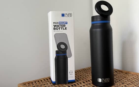 Quad Lock lancia una borraccia hi-tech: il MAG Bottle Mount