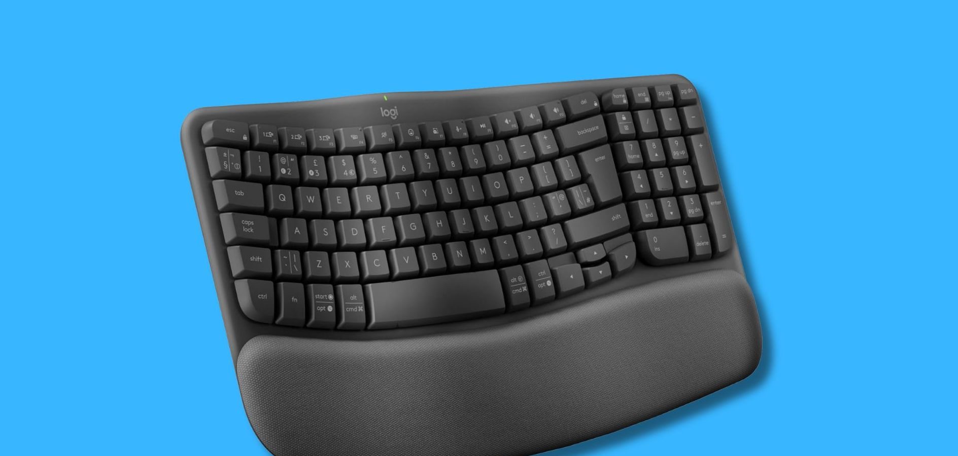 12 tastiere ergonomiche che trattano tendini e polsi con i guanti