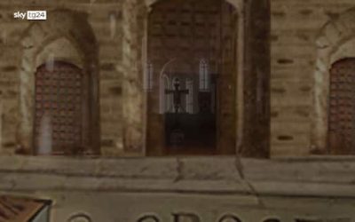 Now, la ricostruzione digitale del tramezzo di Santa Croce