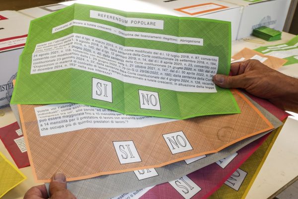 Risultati referendum, i dati del ministero dell’Interno