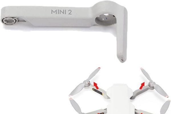 zalati Arm Shell without Motor Replacement Arm Cover Accessories Repair Parts Compatible with DJI Mavic Mini 2/Mini SE – Front Left