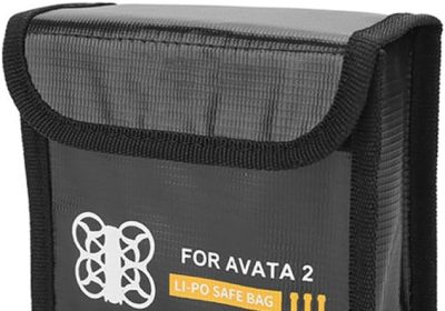 Laroal Explosion Proof Battery Bag for Avata 2 Drone – Holds 3 Batteries, Protective Carry Case and Safe Charging for Drone Mini 3