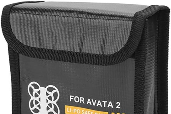 Laroal Explosion Proof Battery Bag for Avata 2 Drone – Holds 3 Batteries, Protective Carry Case and Safe Charging for Drone Mini 3