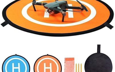 CYH Landing Pad for Drone, 75 cm Drone Landing Pad Landing Mat Foldable Waterproof Launch Base for RC Drones Hubschrauber, PVB Drohnen, DJI Mavic PRO Phantom 2/3/4 PRO, Antel Robotic