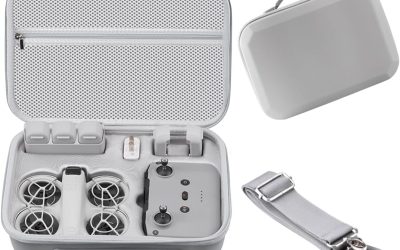 VicBou Carrying Case for DJI Neo Kit, Portable Waterproof Bag for Fly More Combo and Accessories, Compact Storage for Drone