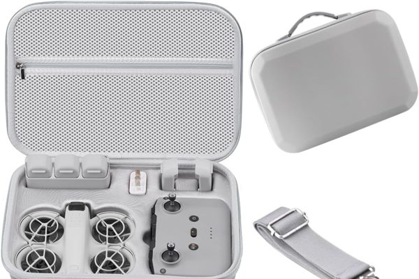 VicBou Carrying Case for DJI Neo Kit, Portable Waterproof Bag for Fly More Combo and Accessories, Compact Storage for Drone
