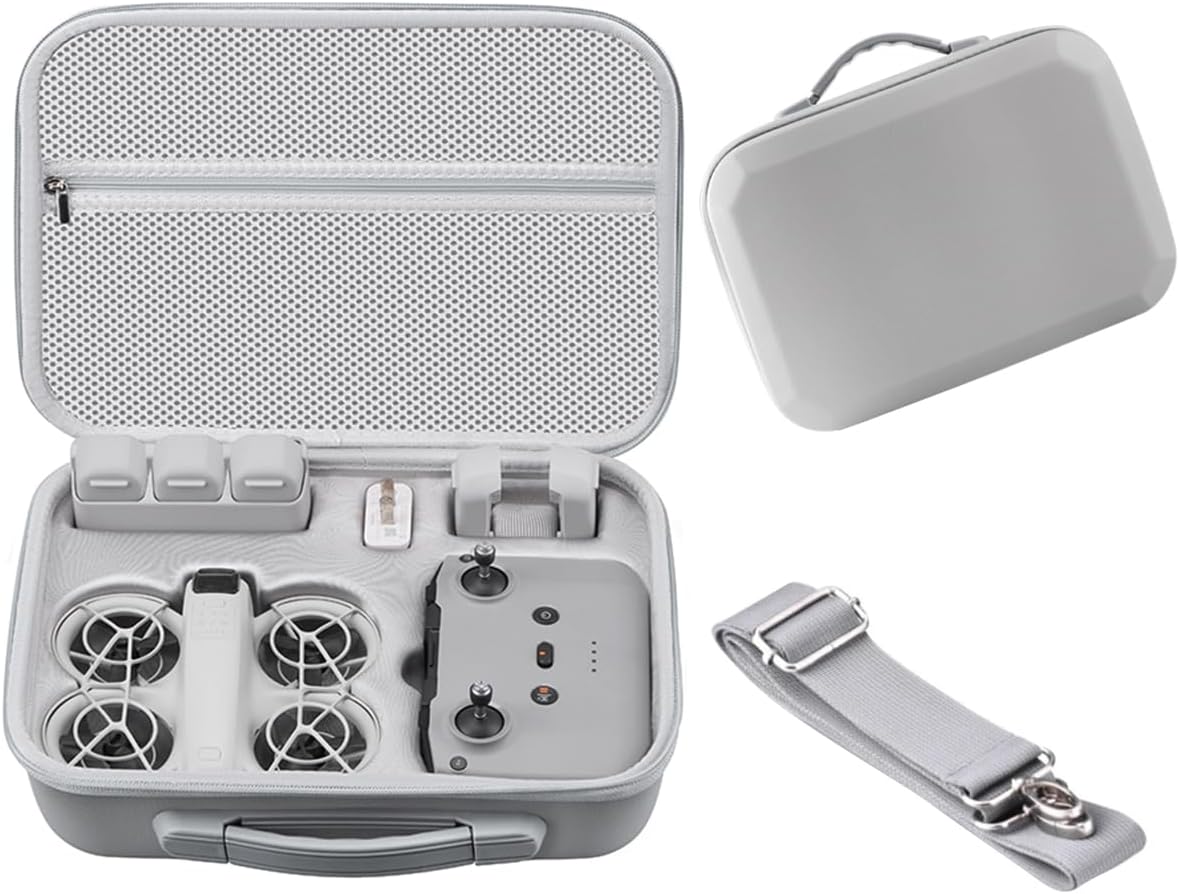 VicBou Carrying Case for DJI Neo Kit, Portable Waterproof Bag for Fly More Combo and Accessories, Compact Storage for Drone