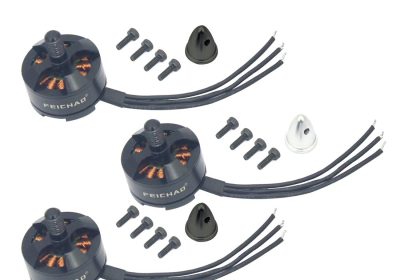 FEICHAO 2204 2300KV Brushless Motor CCW CW for DIY Mini Quadcopter Multirotor 210 250 270 Robotcat Racing Drone (2 Pieces CW + 2 Pieces CCW)