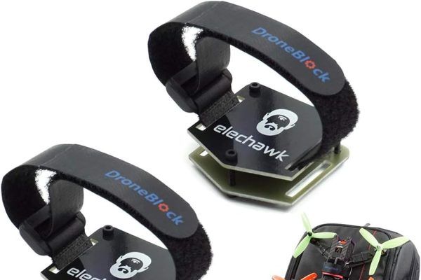 2 Sets FPV Drone Lock Mount for Backpack Plug-in Accessories DIY Bundle Mount Hanging Buckle with Battery Straps for FPV Quadcopter