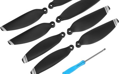 8 Pieces Replacement Propellers, Propellers for Mavic Mini, Mini Replacement Propellers Accessory with 24 Screws & Screwdriver