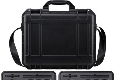 Professional Case for DJI Air 2s and Mavic Air 2 Drone Waterproof Case for DJI Mavic Air 2s Accessories Compatible with DJI RC Pro Controller, Black
