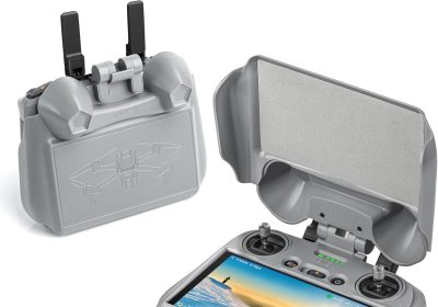 STARTRC RC 2 Pack Sunshade Screen Protector for DJI Mini 4 Pro/Air 3S/Air 3/Neo, 3-IN-1 Sunshade Screen Cover for DJI RC 2 Accessories, Full Protection Drone Controller(ONLY for RC 2)