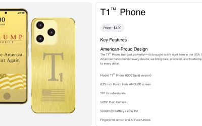 Trump Mobile rimuove dal sito riferimenti ‘made in Usa’ T1 Phone – Future Tech