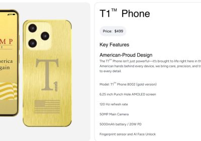 Trump Mobile rimuove dal sito riferimenti ‘made in Usa’ T1 Phone – Future Tech