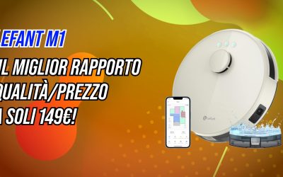 A partire da 149€ fino ai top di gamma: le migliori offerte Amazon sui Robot aspirapolvere e lavapavimenti