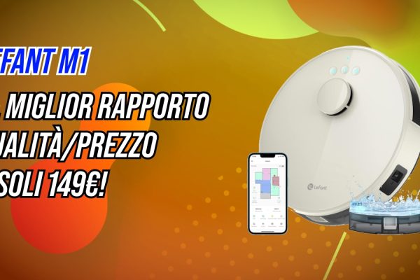 A partire da 149€ fino ai top di gamma: le migliori offerte Amazon sui Robot aspirapolvere e lavapavimenti