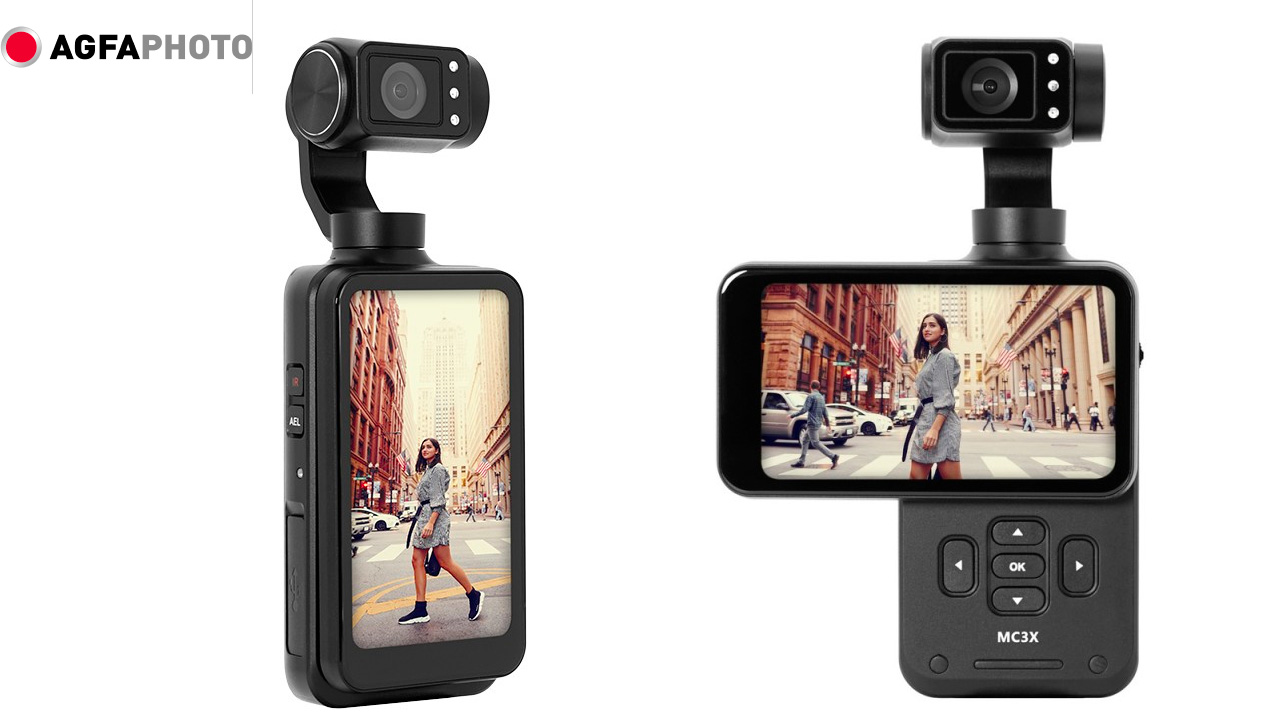 AgfaPhoto prova a fare concorrenza a DJI con la Gimbal Camera 4K Realimove MC3X